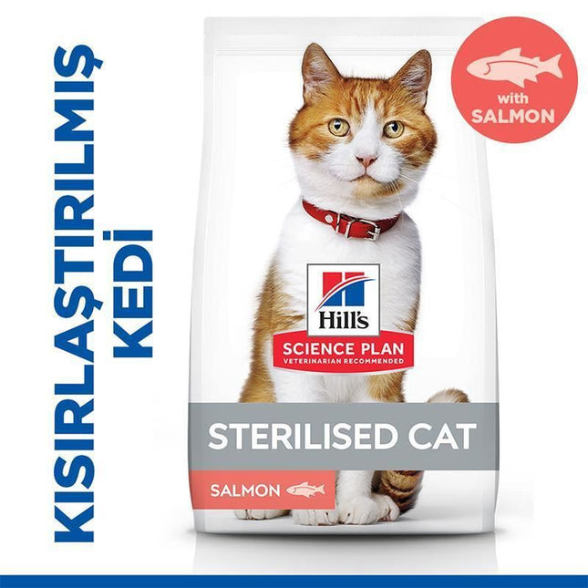 Hill's Sterilised Kısırlaştırılmış Somonlu Kedi Maması 1,5 Kg