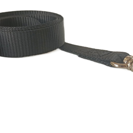 Markapet Köpek Gezdirme Kayışı 1,5 cm x 115 cm Siyah