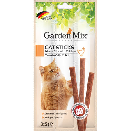 Gardenmix Tavuklu Kedi Stick Ödül 3*5g