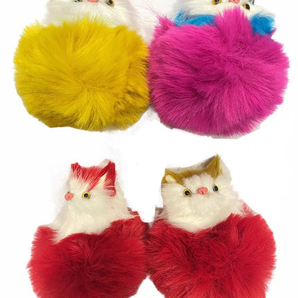 Catlife Göbekli Pofuduk Kedi Oyuncağı 10 cm