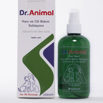 Dr. Animal Yara ve Cilt Bakım Solüsyonu 250 ml