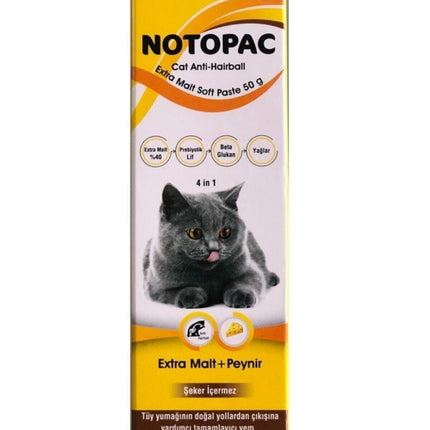 MBV Cat Notopac Paste Kedi Tüy Yumağı Önleyici Macun 50 gr