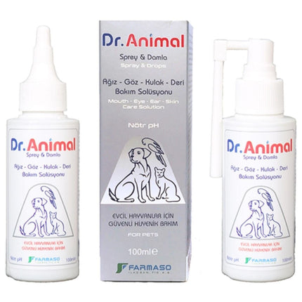 Dr. Animal Yara ve Cilt Bakım Solüsyonu 100 ml