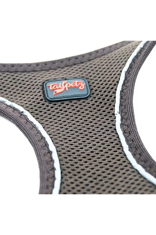 Tailpetz Air Mesh Köpek Göğüs Tasması XSmall 32x36 cm Brown
