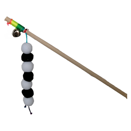 Ans Taraftar Tırtıl Kedi Oyuncak Olta 50 cm