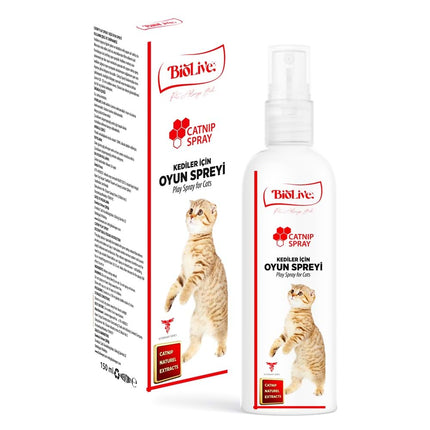 Biolive Catnip Kediler İçin Oyun Spreyi 150ml