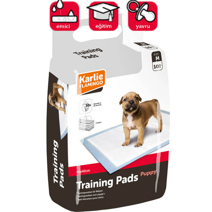 Karlie Yavru Köpek Çiş Pedi M 60X40 Cm 10Lu