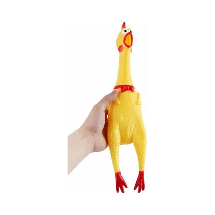 Sesli Horoz Eğlenceli Köpek ve Kediler İçin Sesli Öten Horoz Oyuncak 28 cm