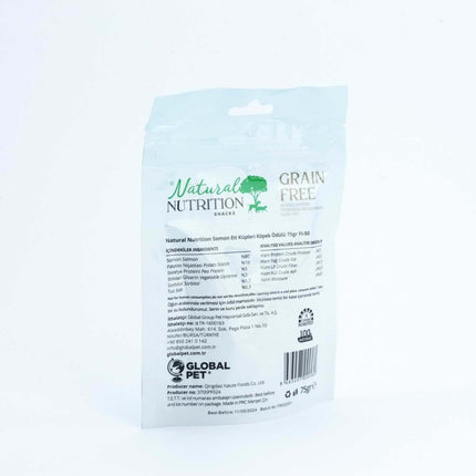 Natural Nutrition Somon Eti Küpleri Tahılsız Köpek Ödülü 75 Gr