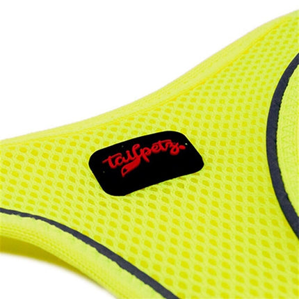 Tailpetz Air Mesh Köpek Göğüs Tasması XSmall 32x36 cm Neon Lime