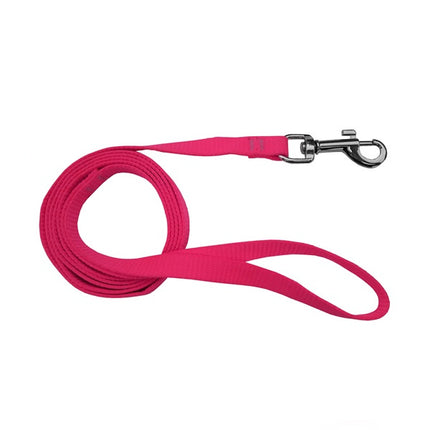 Dokuma Köpek Gezdirme Kayışı 1 cm * 120 cm Pembe