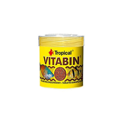 Tropical Vitabin Kendinden Yapışkanlı Karışık Tablet Balık Yemi 50 Ml 36 Gr
