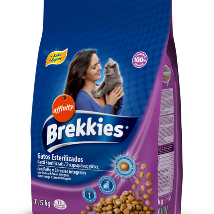 Brekkies Sterilised Kısırlaştırılmış Kedi Maması 1.5 Kg