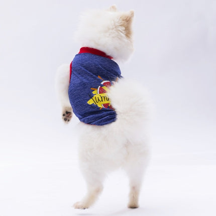Pawstar Navy Blue Summer Time Tişört XLarge 34*38*55 cm