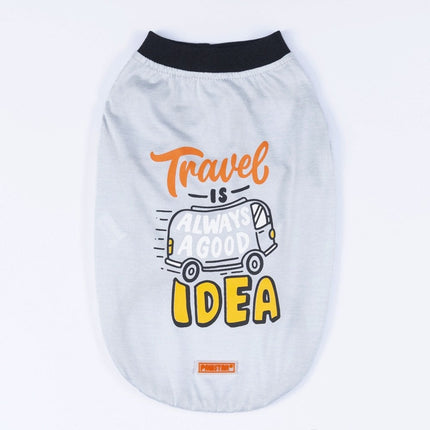 Pawstar Grey Travel Tişört Medium 26x28x41 cm