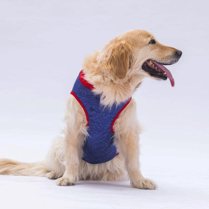 Pawstar Navy Blue Summer Time Büyük T-shirt 4XLarge  47X55X72 CM
