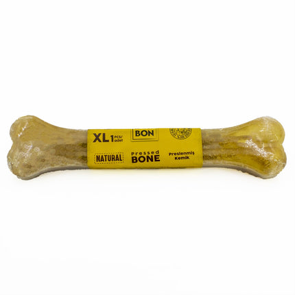 Delibon 27cm Deri Köpek Çiğneti Pres Kemik 1x27cm Natural