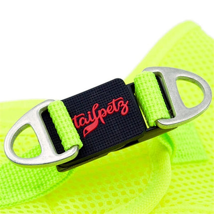 Tailpetz Air Mesh Köpek Göğüs Tasması X Large 54x60 cm Neon Lime