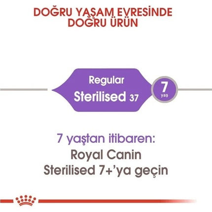 Royal Canin Sterilised Kısırlaştırılmış Kedi Maması 10 Kg