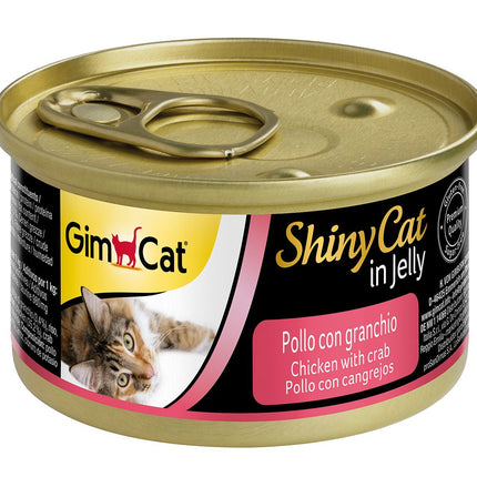 Gimcat Shinycat Tavuklu Yengeçli Konserve Kedi Maması 70 gr