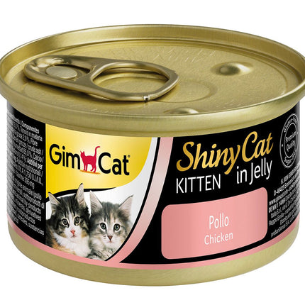 Gimcat Shinycat Tavuklu Yavru Kedi Konserve Mama 70 gr