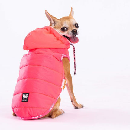Pawstar Neon Fuchsia Railway Vest Köpek Montu X Large 34x38x55 cm