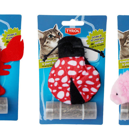 Vitalveto Kedi Otlu Peluş Oyuncak + Kedi Otu Kasesi