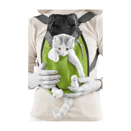 Markapet Kedi Ve Köpek Ana Kucağı Taşıma Çantası 25 cm-20 x 35 cm Yeşil