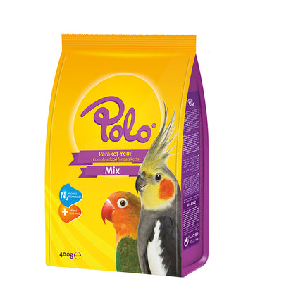Polo Meyveli Paraket Papağan Yemi 400 Gr