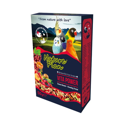 Nature Plan Vita Power Üreme Dönemi Yem Katkısı 50 Gr