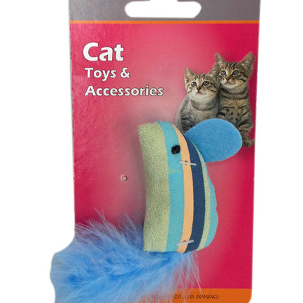 Eastland Hişirtili Tüylü Kedi Oyuncaği 13,5 Cm