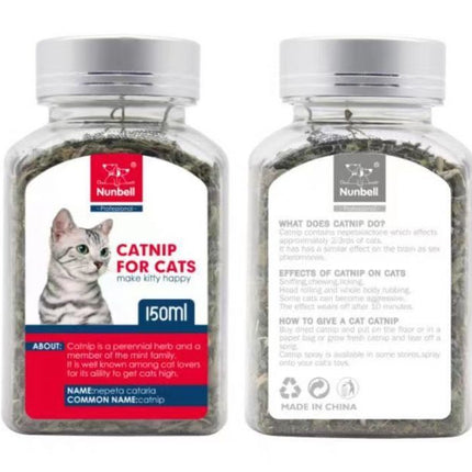 Nunbell Catnip Kedi Otu Kuru 150 ml