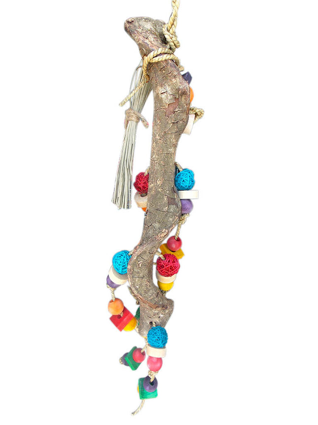 Eastland ahşap oyuncaklı kuş tüneği 15/56 cm