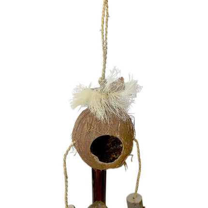 Eastland hindistan cevizli ahşap kuş oyuncağı 17/42 cm