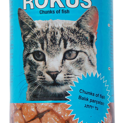 Rokus Balık Etli Kedi Konserve Mama 410 gr