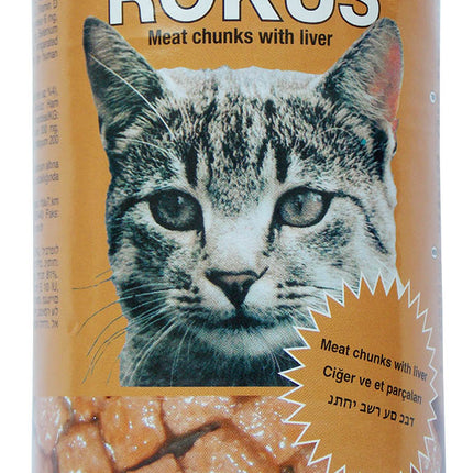 Rokus Ciğerli Kedi Konserve Mama 410 gr