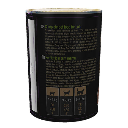 Rokus Yürekli Kedi Konserve Mama 410 gr