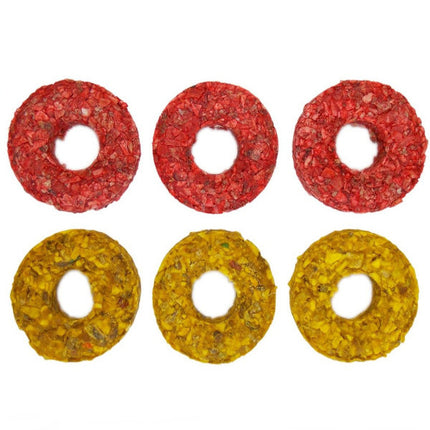 Garden Mix Munchy Pres Halka Kemik 6lı 6*6*1.5  cm