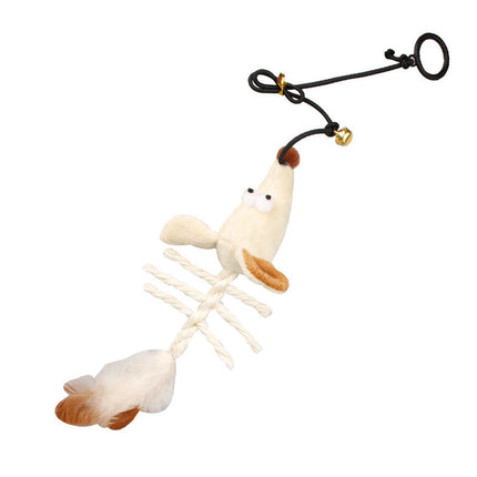Karlie Peluş İpli Fare İskeleti 20X9X5Cm