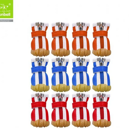 Nunbell Kauçuk Tabanlı  Köpek Ayakkabı Cool No:4 Boyut 4 cm - 3,4 cm