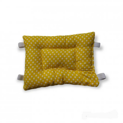 Renkli Kuş Yatağı, Yıkanabilir Kafese Takılabilen Yatak 12 cm x 13 cm