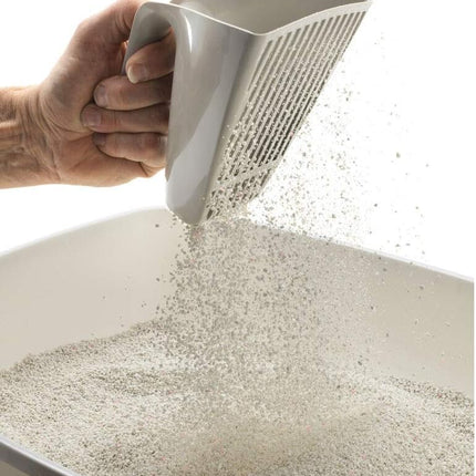 Karamel Pet Dar Aralıklı V Kedi Kumu Küreği Çeşitli Renklerde