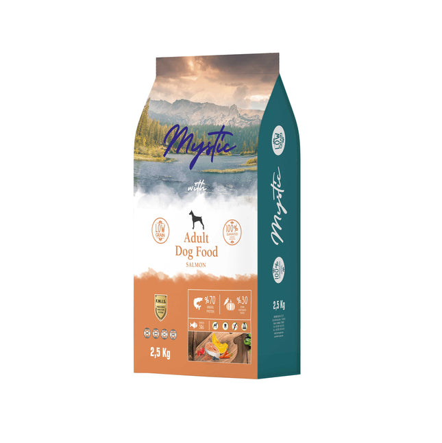 Mystic Düşük Tahıllı Somon Balıklı Yetişkin Köpek Maması 2,5 kg