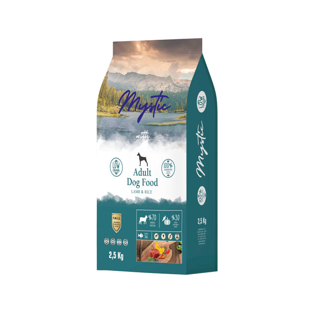 Mystic Az Tahıllı Kuzu Etli Yetişkin Köpek Maması 2,5 kg