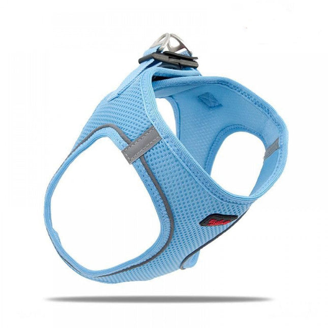 Tailpetz Air Mesh Köpek Göğüs Tasması 3XSmall 24-28 cm Mavi