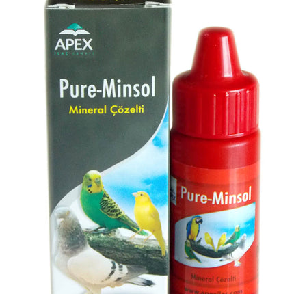 Apex Pure Minsol Kuş Mineral Çözelti 30 ml