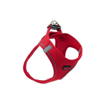 Tailpetz Air Mesh Köpek Göğüs Tasması XSmall 32x36 cm Kırmızı