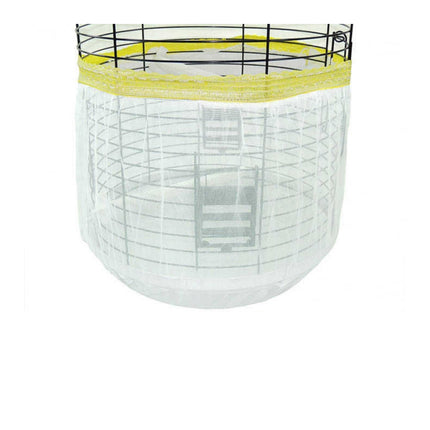 Oval Kuş Kafes Tülü Kapalı 50-100 Cm Renkli