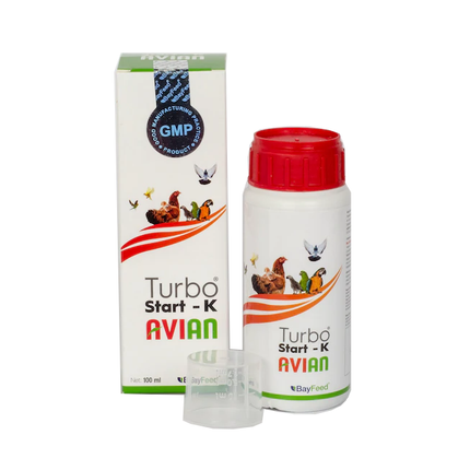 Turbo Start K Avian Kuşlar için Premium Vitamin + Mineral 100 ml