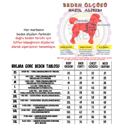 Antler Buttoned Coat Küçük ve Orta Irklar İçin Kapşonlu Köpek Montu XXLarge